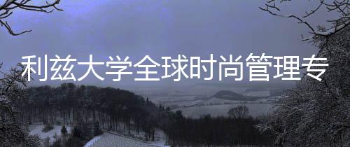 利兹大学全球时尚管理专业怎么样?